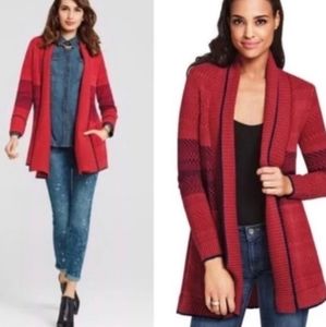 Cabi Joy Open Front Cardigan Sweater #897 XS
